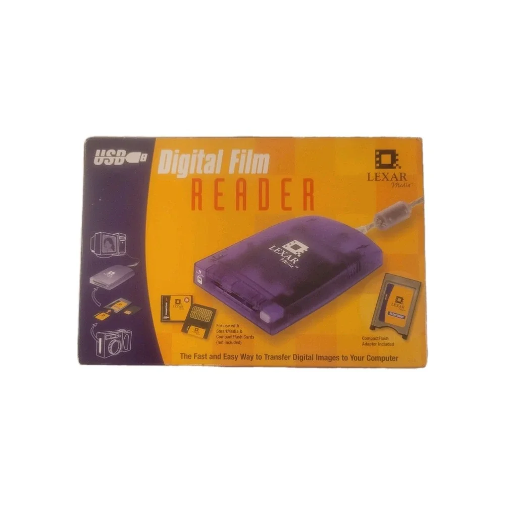 Lexar Media Smart Media Digital Film Reader New Sealed